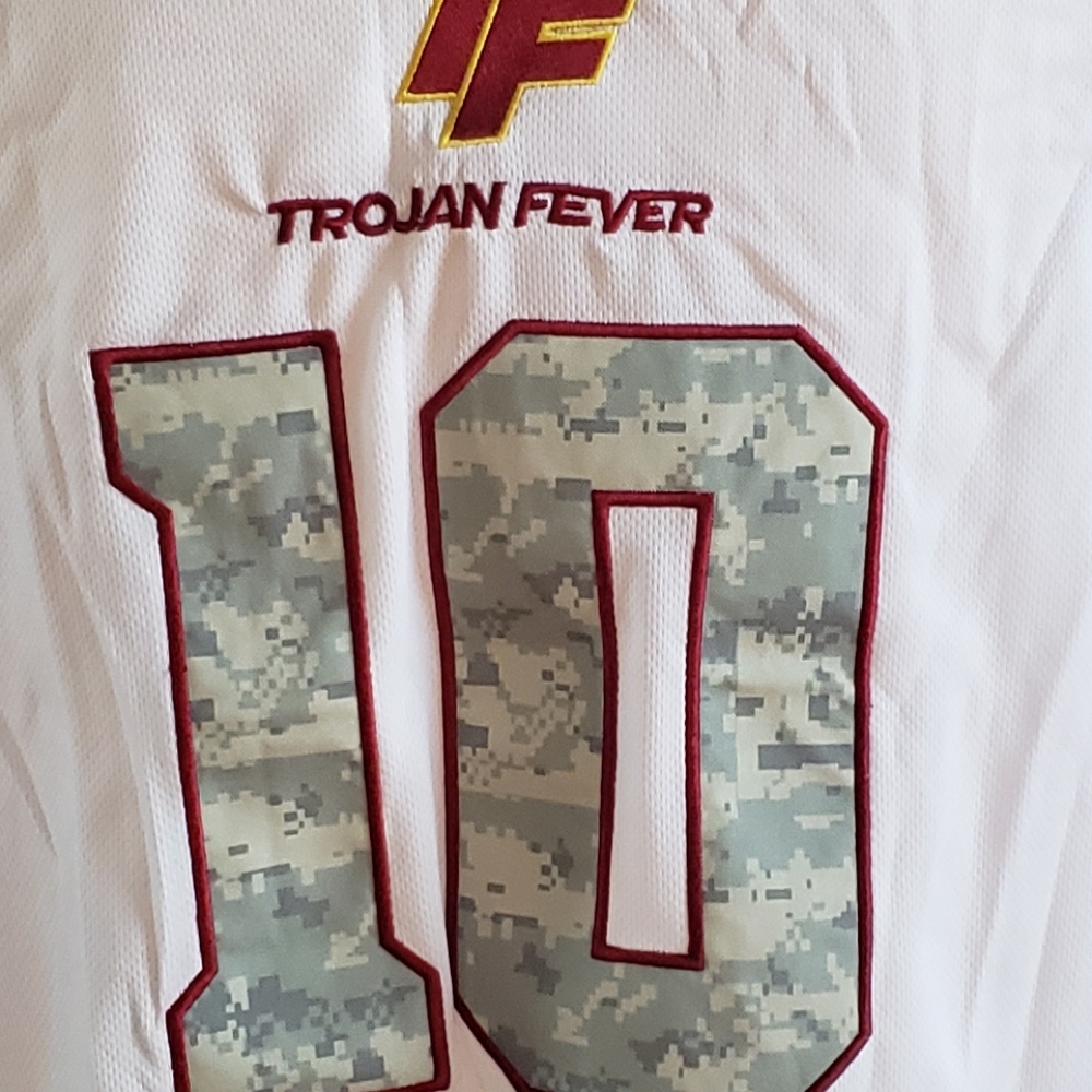 Trojans commerative 10 jersey.